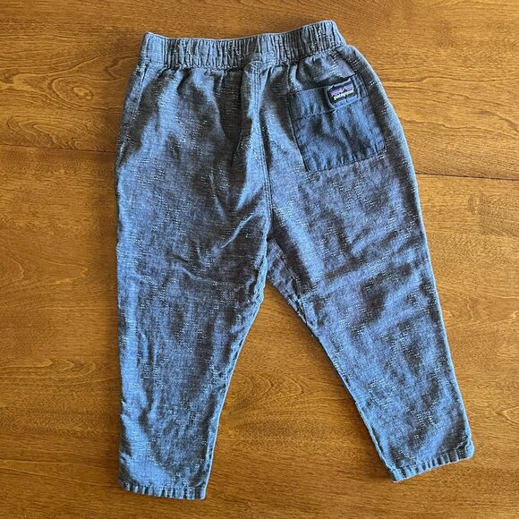 Patagonia blue hemp pants 4T - Picture 5 of 10